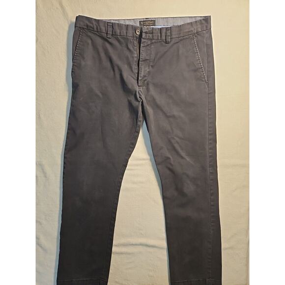 Banana Republic Other - Banana Republic Fulton Skinny Chino Pant Mens 36x30 Navy Stretch